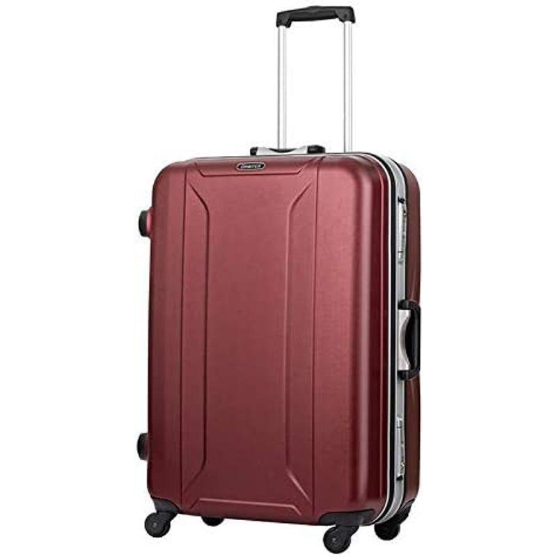 【2026年1月8日以降の発送予定】 スーツケース キャリーバッグ キャリーケース ハード シボ加工 M サイズ 5日 6日 7日 日本製 無料受託手荷物可 フレーム TSAロッ 【QGW6279526058】(22427円)