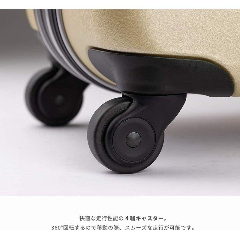 【2026年1月8日以降の発送予定】 スーツケース キャリーバッグ キャリーケース ハード シボ加工 M サイズ 5日 6日 7日 日本製 無料受託手荷物可 フレーム TSAロッ 【QGW6279526058】(22427円)