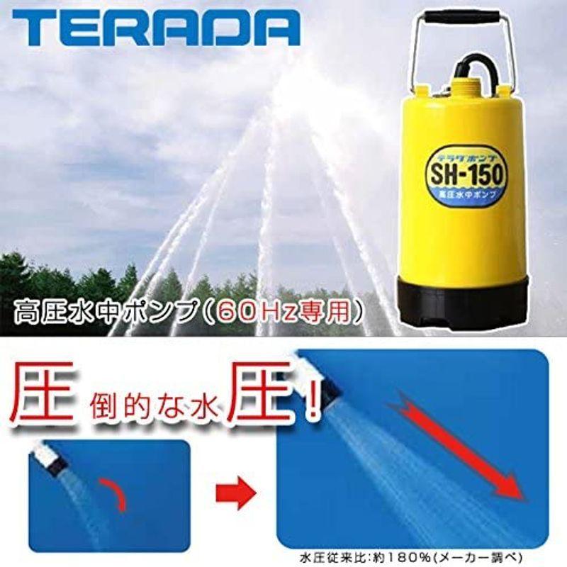 寺田ポンプ　高圧水中ポンプ(西日本用)　SH-150　60Hz