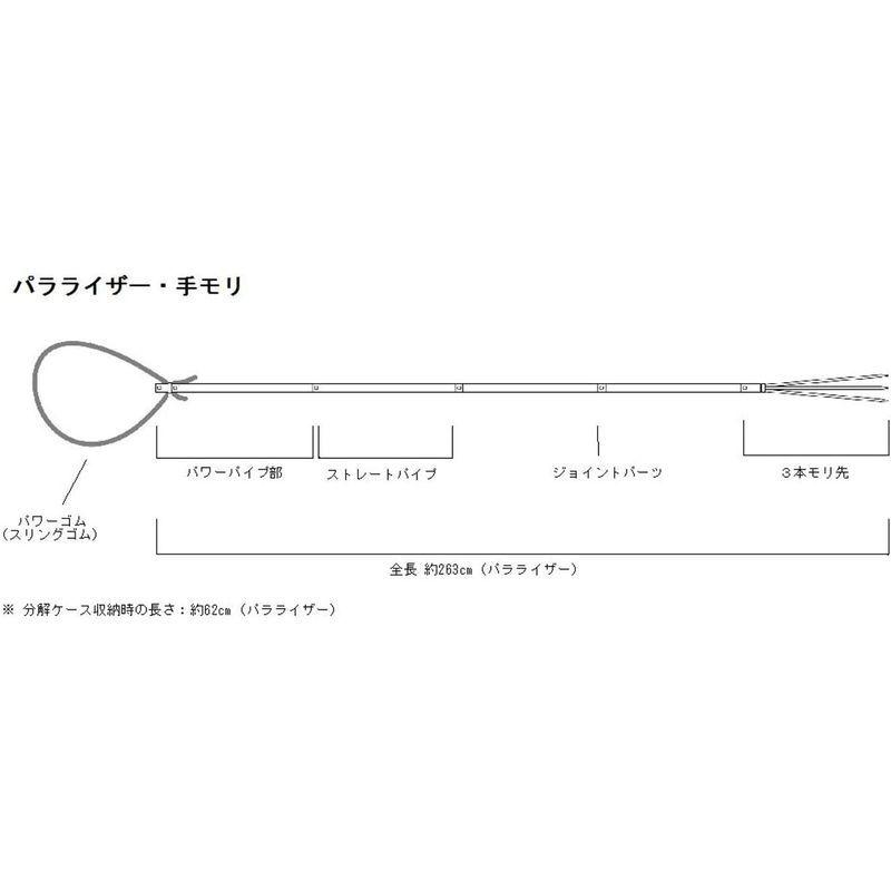 【早い者勝ち！】 DIVEWAYS (ダイブウエイズ)パラライザー・手銛(手モリ)４本継ぎ263cm 【1886092252】(10317円)