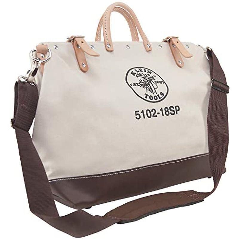 Klein　Tools　5102-18SP　Tool　Bag　Made　of　Deluxe　Canvas　wi　Canvas　Natural