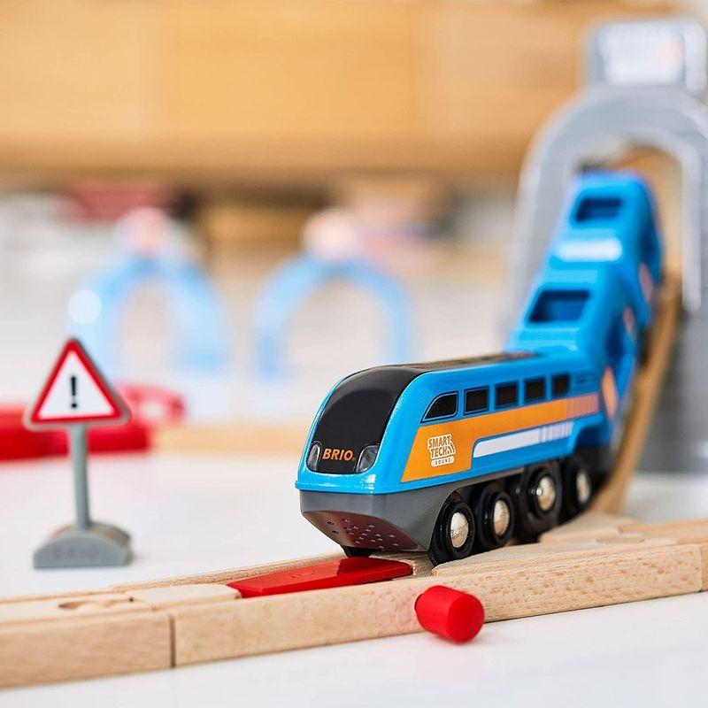 BRIO ( ブリオ ) スマートテックサウンド DXセット 全37ピース 3歳~ ( 電動車両 電車 おもちゃ 木製 レール ) 3397 ブリオ スマートテックサウンド DXセット 全37ピース 3歳 電動車両 電車 おもちゃ 木製 レール