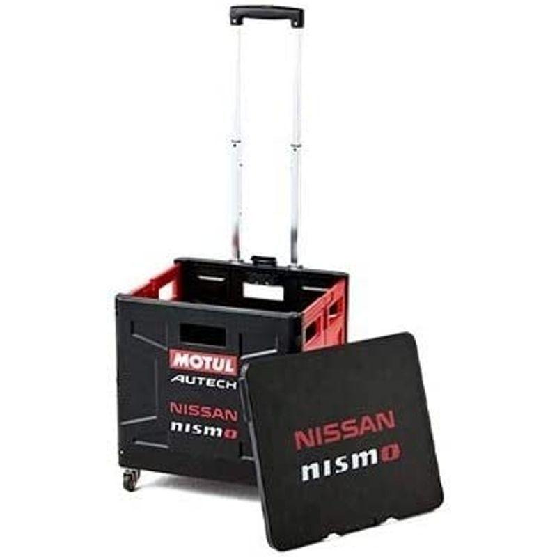 【中古品/USED】 ニッサン 日産コレクション COMFIT 折りたたみ コンテナ キャリー ブラック 黒 ロゴプリント入り 【X1850596996】(10123円)