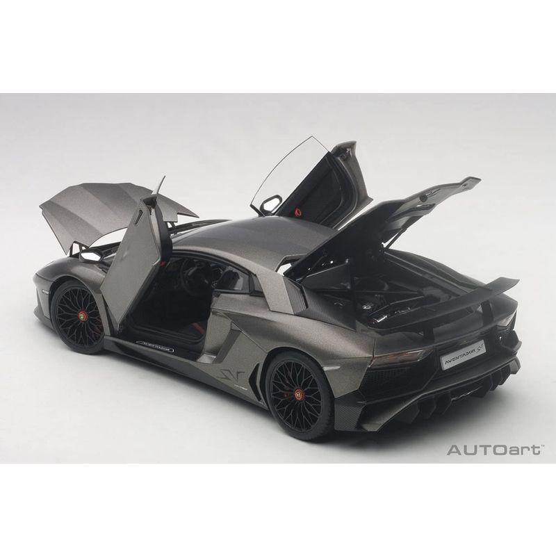 AUTOart 1/18 ランボルギーニ アヴェンタドール LP750-4 SV マット・グレー AUTOart 1/18 ランボルギーニ アヴェンタドール LP750 SV マット グレー