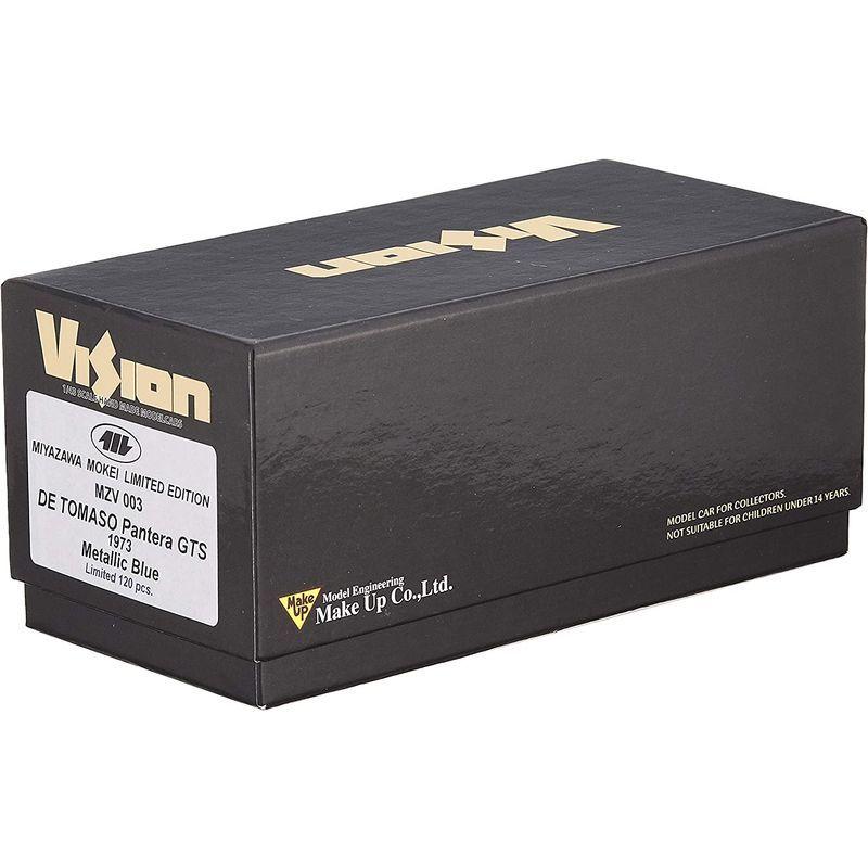 VISION 1/43 デ・トマソ パンテーラ GTS 1973 メタリックブルー 宮沢模型流通限定 完成品 1/43 デ トマソ パンテーラ GTS メタリックブルー 宮沢模型流通限定 完成品