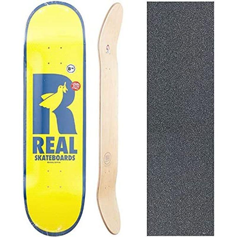 リアル REAL スケートボード デッキ DOVES RENEWAL DECK NO185 (8.38インチ， プライスポイント) デッキ REAL スケートボード DOVES RENEWAL DECK NO185 38インチ， プライスポイント 　