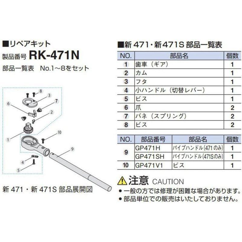 トネ(TONE) ラチェットハンドル HP471 差込角19.0mm(3/4