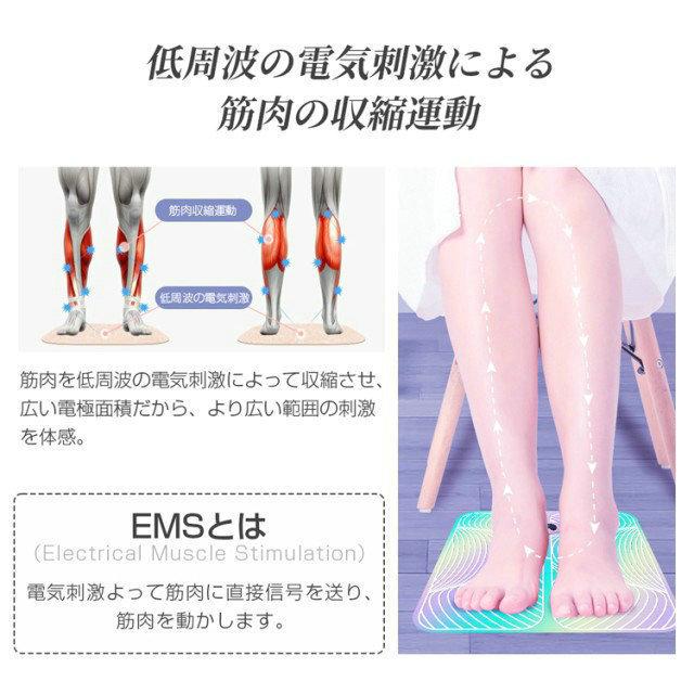 脚用運動機器 EMS フットケア 新品 未開封 送料込