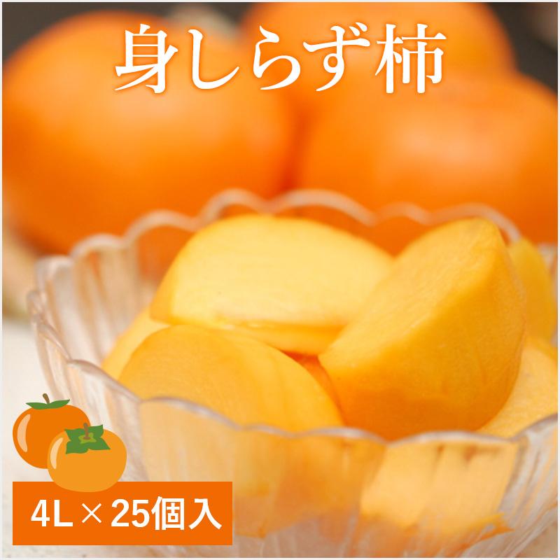 みしらず柿 4Lサイズ 大箱（10kg相当） : 会津松原農園 - 通販 - Yahoo