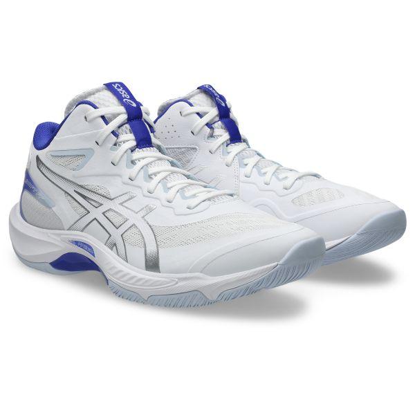 アシックス　V-スイフト FF MT 5　V-SWIFT FF MT 5　1053A072-101　バレーシューズ　WHITE/COBALT BURST
