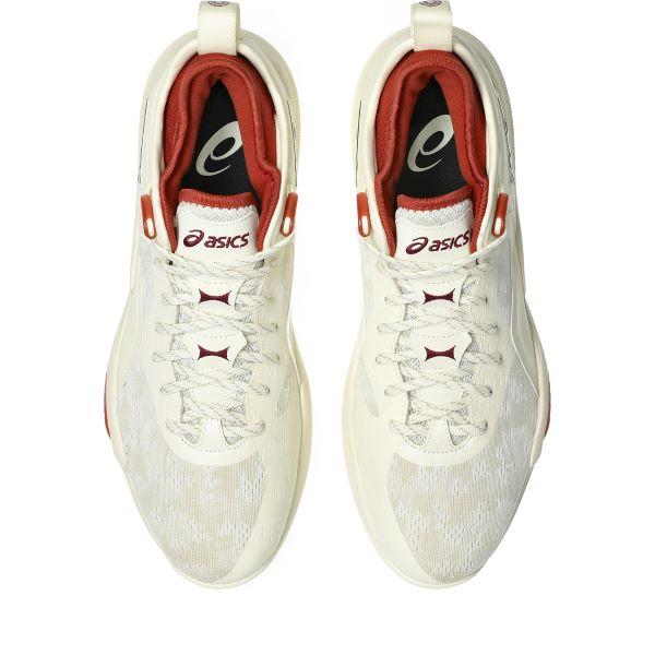 ASICS バスケットボールシューズ ノバサージロー2 ホワイト UNPRE ARS 2 WIDE | WHITE/LIGHT SAPPHIRE | メンズ