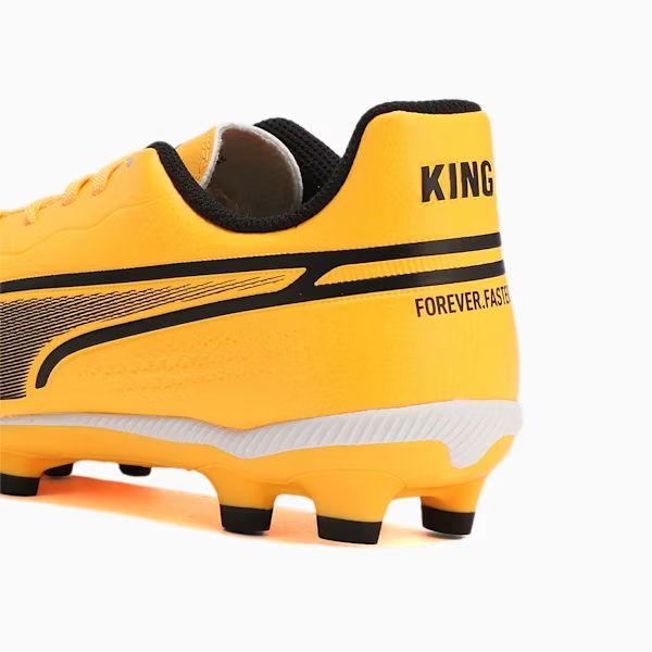 プーマ(PUMA)　PUMA KING MATCH　プーマ　キング　マッチ　HG + MID JR　107574-05　ジュニアサッカースパイク　子供用　キッズ　オレンジ｜matsubarasports｜06