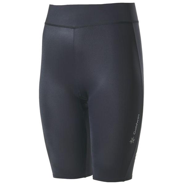C3Fit - 電子メール便送りとどける可 C3fit (シースリーフィット) インスピレーションハーフタイツ GCW01150-BK レディス駈けっくら お召しもの フィットネス、トレーニング-タイツ