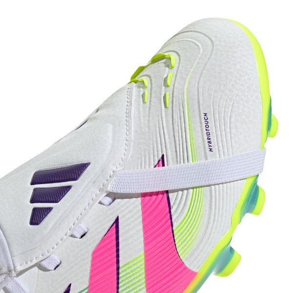 adidas Predator サッカーシューズ ホワイト/ピンク/グリーン adidas アディダス プレデター ELITE HG/AG JAPAN(ホワイト