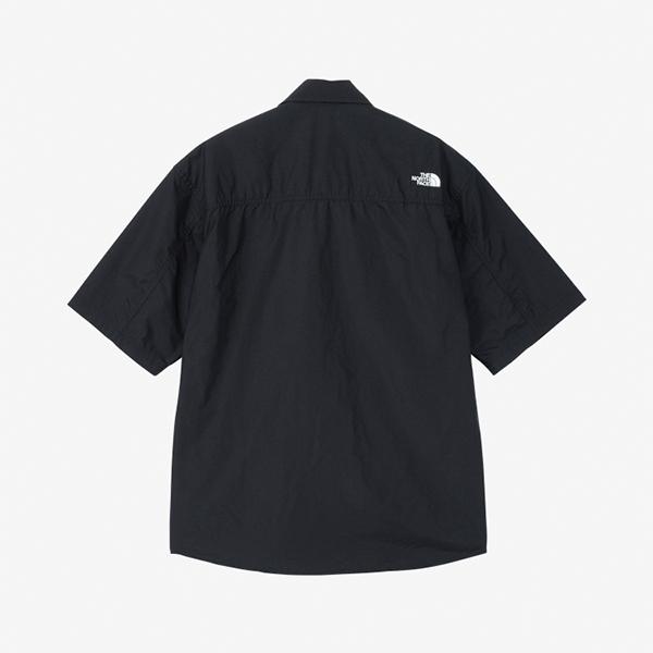 ノースフェイス　ショートスリーブヌプシシャツ　NR22331-K　S/S Nuptse Shirt｜matsubarasports｜02