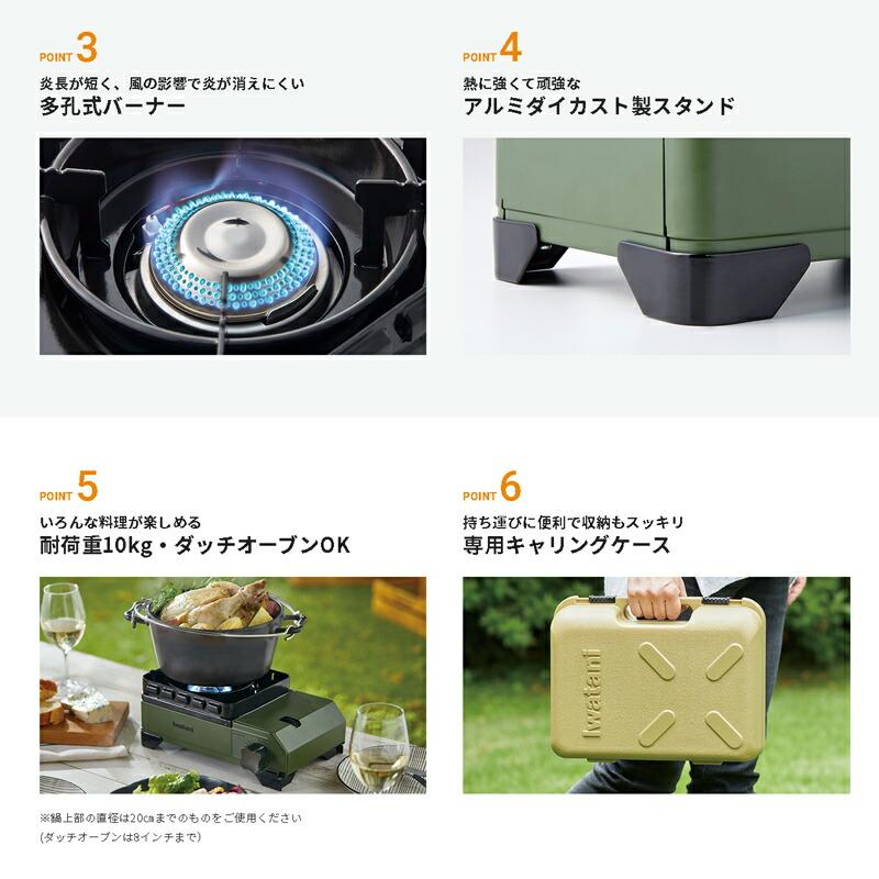 イワタニ カセットフー タフまるJr. CB-ODX-JR カセットコンロ 