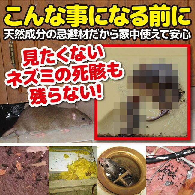 ねずみ忌避剤 ラットバスター 250ml×3本組 天然成分 子ども ペットも