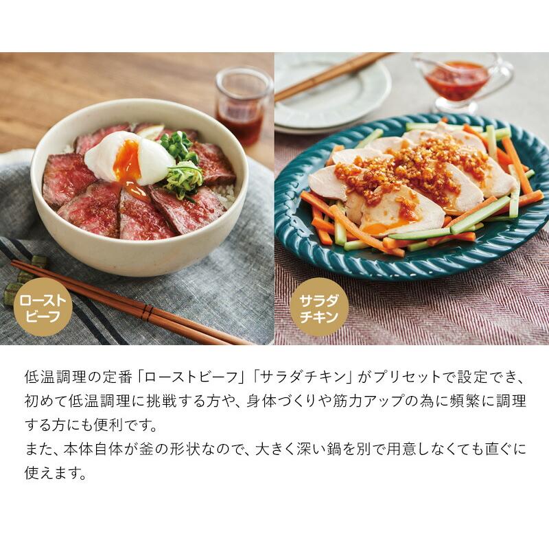 アピックス スローマイスター ALC-750 低温調理器 レシピブック付き