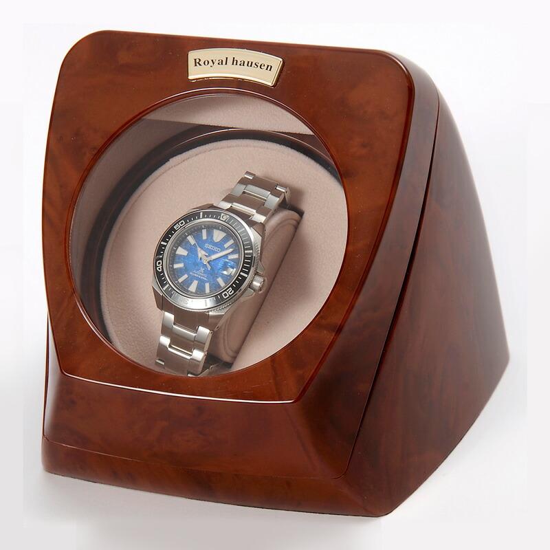 ロイヤルハウゼン ワインダー 1本巻 RH002 Royal hausen マブチモーター採用 ワインデイングマシン ワインダー 自動巻き時計 高級腕時計 巻時計_1