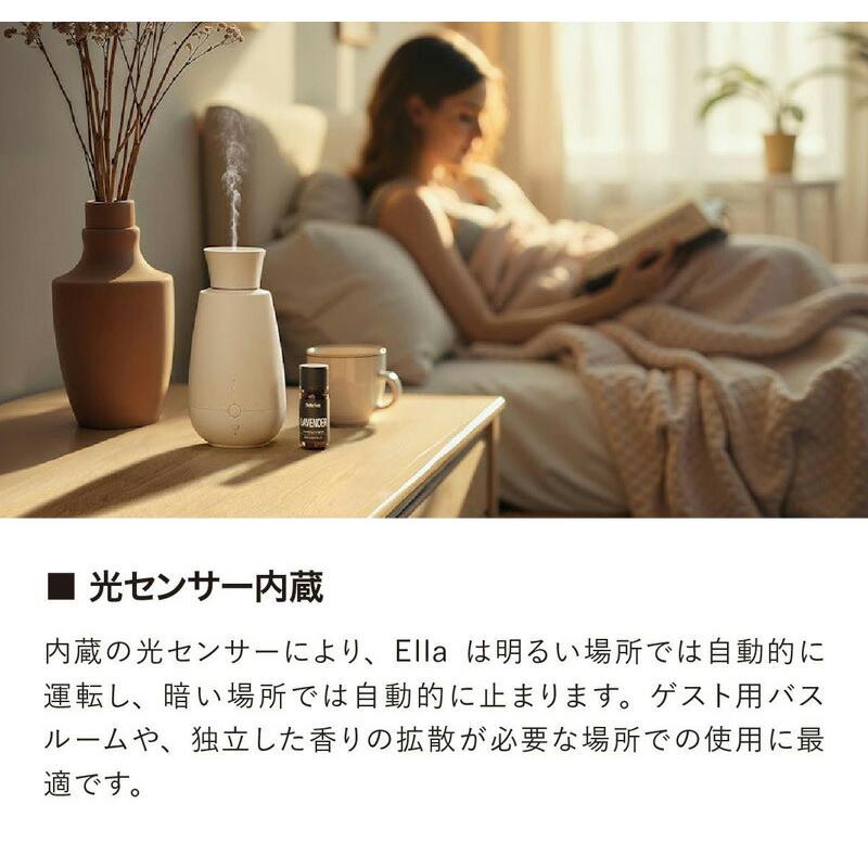 Stadler Form Ella アロマディフューザー スタドラフォーム エラ 充電式 コードレス ネブライザー スタドラーフォーム スイスデザイン stadlerform 噴射式の画像