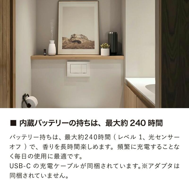 Stadler Form Ella アロマディフューザー スタドラフォーム エラ 充電式 コードレス ネブライザー スタドラーフォーム スイスデザイン stadlerform 噴射式の画像