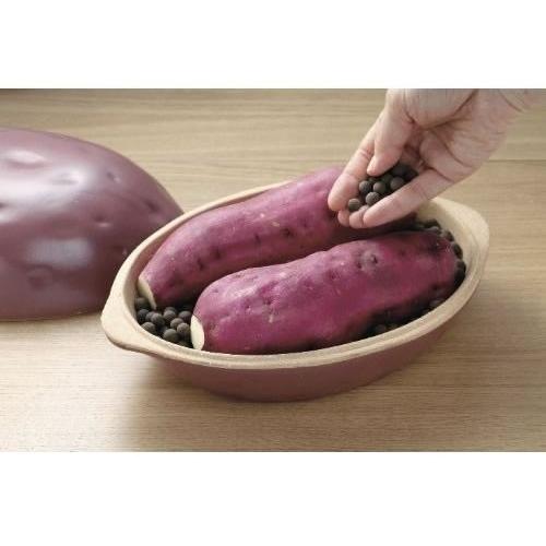 イシガキ 魔法の焼き芋鍋（大） 発熱セラミックボール付 レンジ