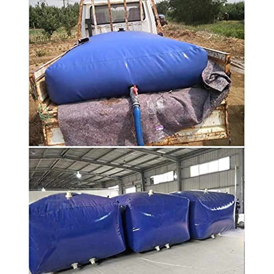 雨水タンク（ブルーイエロー）大容量　蛇口付　送料無料 雨水タンク（ブルーイエロー）大容量 送料無料 雨水タンク