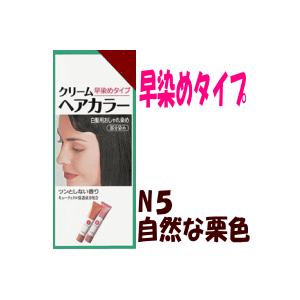 資生堂クリームヘアカラーｎ N５ 自然な栗色 ドラッグストアマツダ 通販 Yahoo ショッピング
