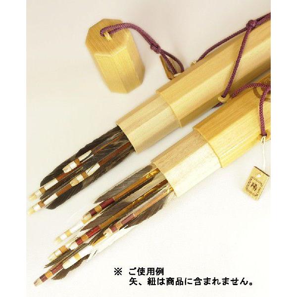 新春セール 松田桐箱 総桐八角矢筒 ７本収納タイプ 【W3317123300】(18150円)