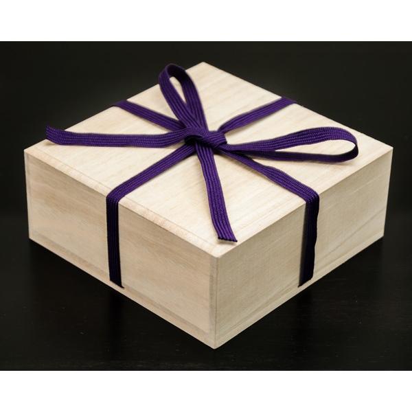 桐箱 桐の小物入れ・盃箱 結び紐付き 内寸（156×156×56mm） 10ヶセット販売 松田桐箱 |  | 02