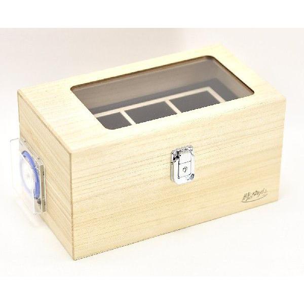 松田桐箱 ワインディングマシーン 時のゆりかご桐無垢本体 自動巻  