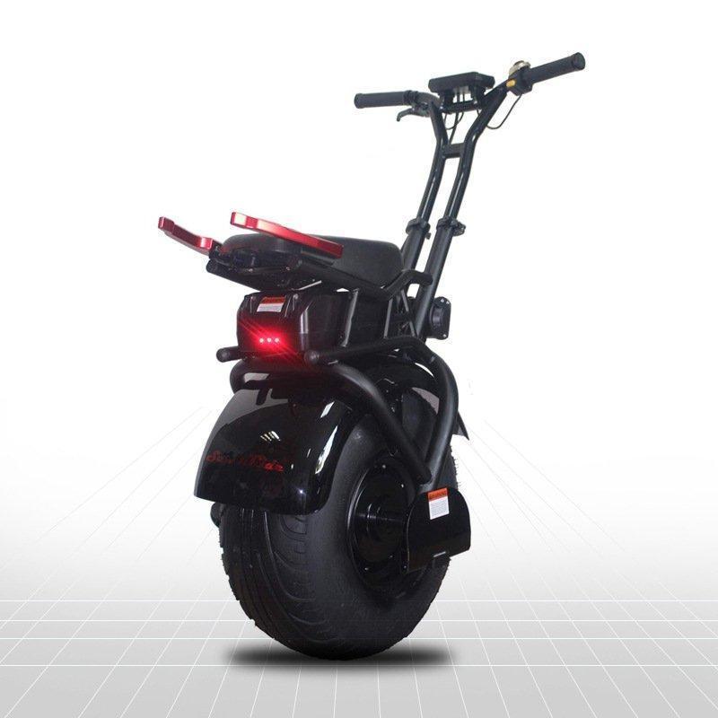 26【新品未使用】 バランスカー ハンドル付き18インチ電動一輪車 一輪車ビッグシングルホイールスクーターセルフバランシング一方の車輪大人電動スクーター 【UO2454205627】(87653円)