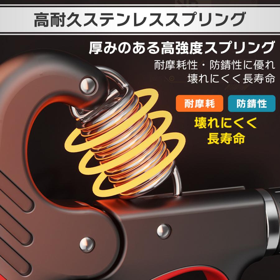 ハンドグリップ ハンドグリッパー メタルグリッパー 握力 器具