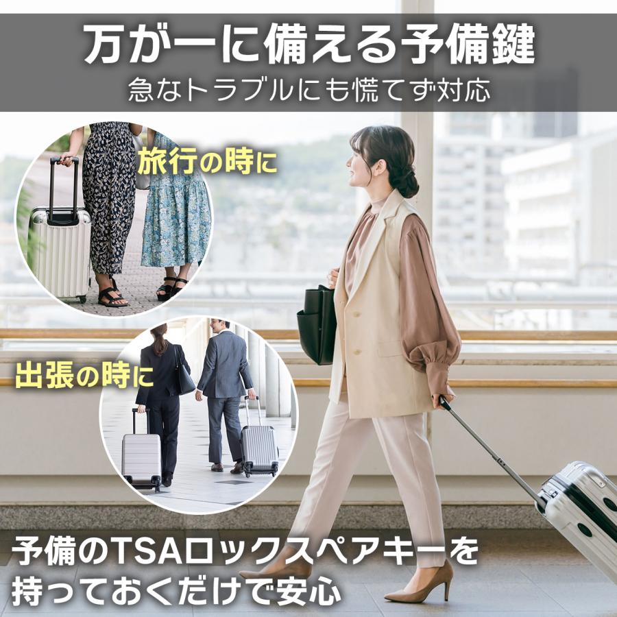 スーツケース マスターキー TSA002 TSA007 合鍵 解錠 旅行 トラベル