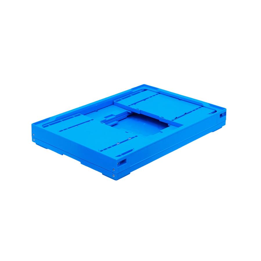 松本産業 折りたたみコンテナ 30L ブルー ( 30B ) カードホルダー付き