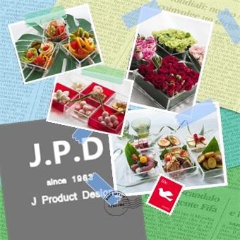アクリル 重箱 ( Mサイズ ) 1段重 クリア JPD J Product Design 透明