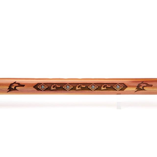 High Spirits Am インディアンフルート 木製 茶色 High Spirits インディアンフルート ネイティブアメリカンフルート