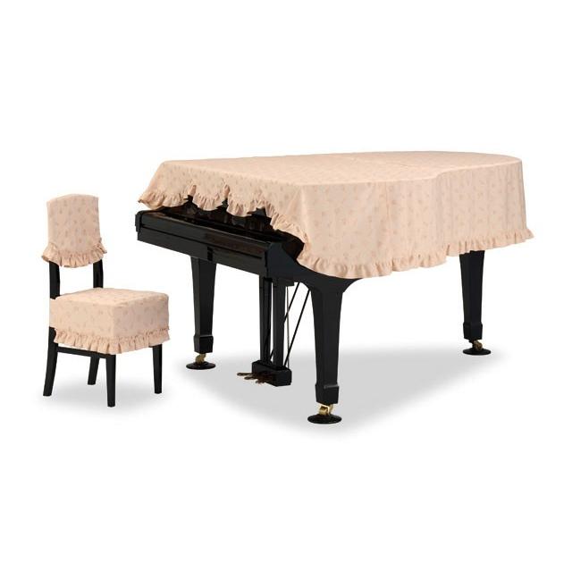 吉澤 グランドピアノカバー Gp 696bb ブラスバンド柄ジャガード織 ベージュ 受注生産 ピアノカバー 30b マツカワ世界堂 通販 Yahoo ショッピング