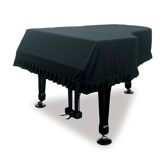 吉澤 グランドピアノカバー GP-PBL ニット系 ブラック ピアノカバー