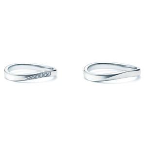 NINA RICCI　ニナリッチ　ウェディングリング　TORSADE　6R1B02/6R1B01 P　結婚指輪（マリッジリング）