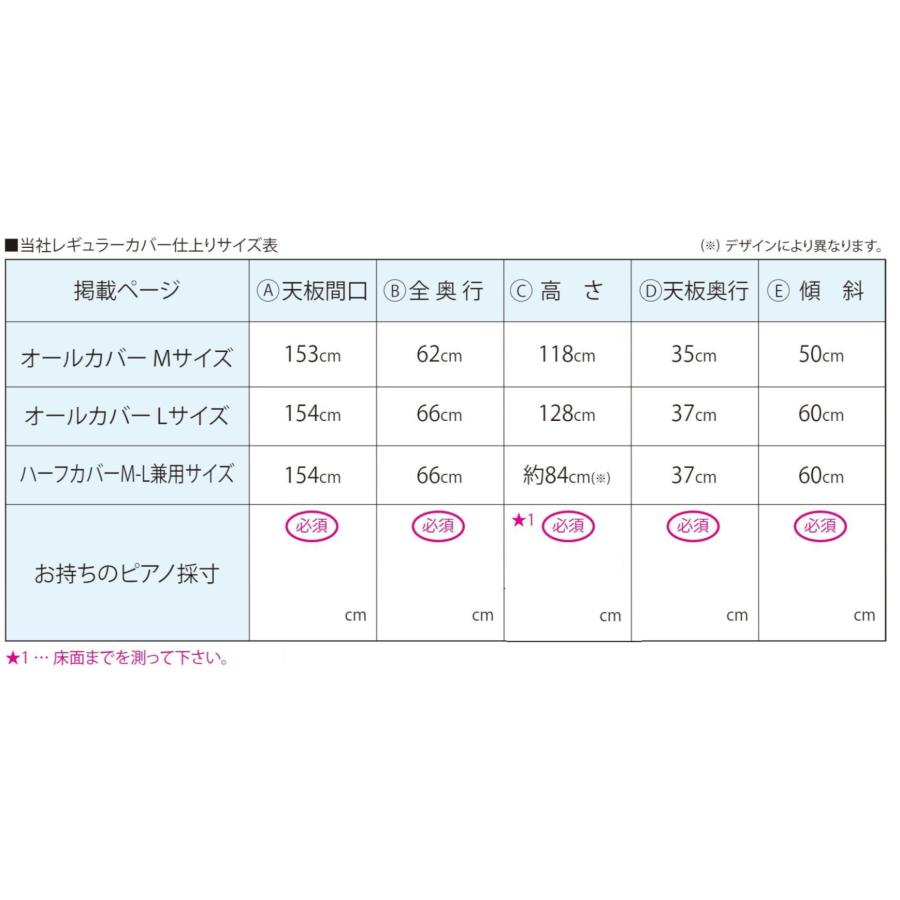 アルプス アップライトピアノ用オールカバー　A-BR　ワインレッド系レンガモチーフ柄 ジャガードタイプ　※ピアノカバーのみの販売。椅子カバーは別売り。_2