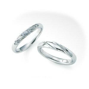 Nina ペアリング2本1組ダイヤあり ダイヤなし ニナリッチ ニナリッチ ウェディングリング Nina Torsade Ricci 結婚指輪 マリッジリング 6rb067 6ra905 P P Msd マツカワ世界堂