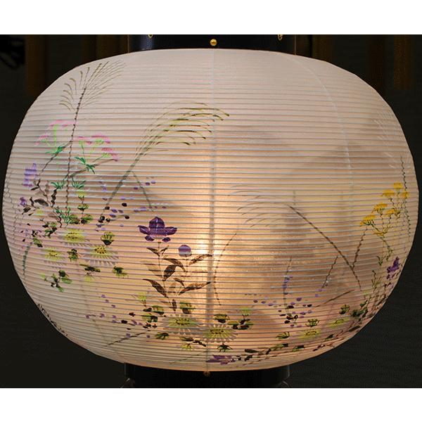 展示品 本場八女提灯 絹 現代提灯 モダン提灯 高級提灯 シンプル