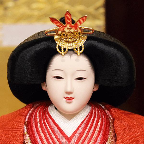 雛人形 ひな人形 おしゃれ 親王飾り 平飾り 雛匠長月 金澤永鳳作
