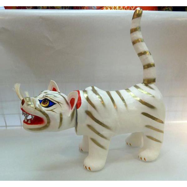 張子の虎 白虎 小 五月人形 端午の節句 縁起物 : 人形の松川 - 通販