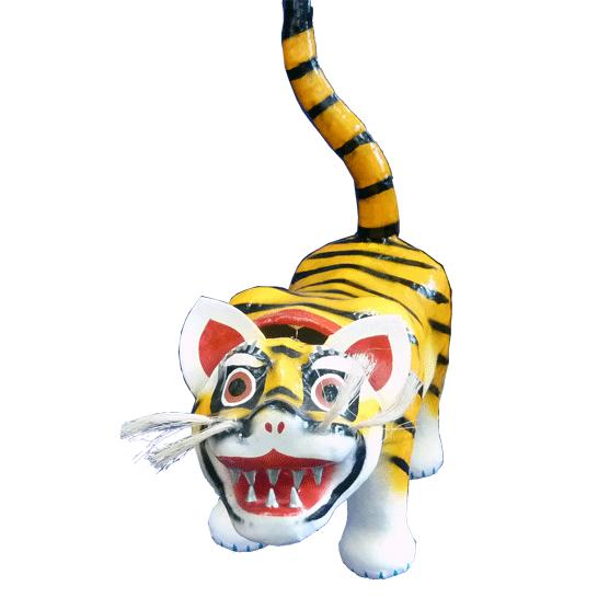 出世 張子の虎 小 五月人形 端午の節句 縁起物 : 人形の松川 - 通販