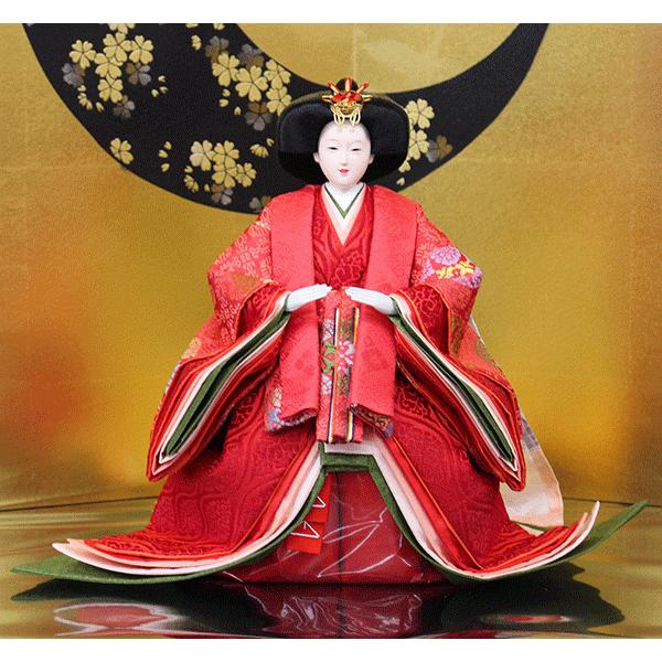 雛人形 ひな人形 立雛 立ち雛 親王飾り 道翠作 美月 本束帯雛 雛人形 ひな人形 立雛 立ち雛 親王飾り 道翠作 美月 本束帯雛