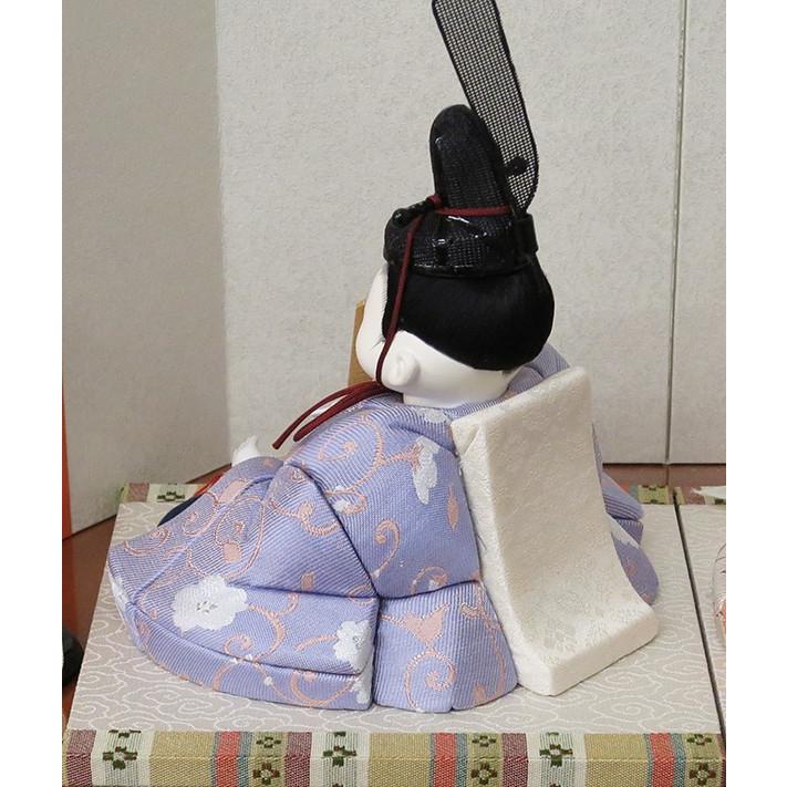 雛人形 幸一光 あかり 親王飾り 収納飾り コンパクト 木目込み 雛 おしゃれ 可愛い ひな人形