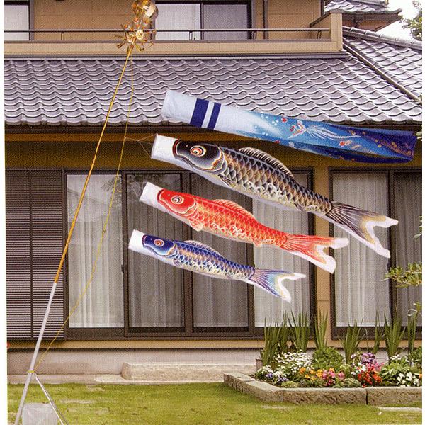 1.2ｍ or 1.5ｍ 翔勇 鯉のぼり 万能スタンドセット ベランダ 庭園 ポリエステル 撥水加工 名入れ無料