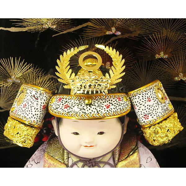 五月人形 皐月童 木目込み人形 工房東玉 倭 コンパクト 可愛い 子供